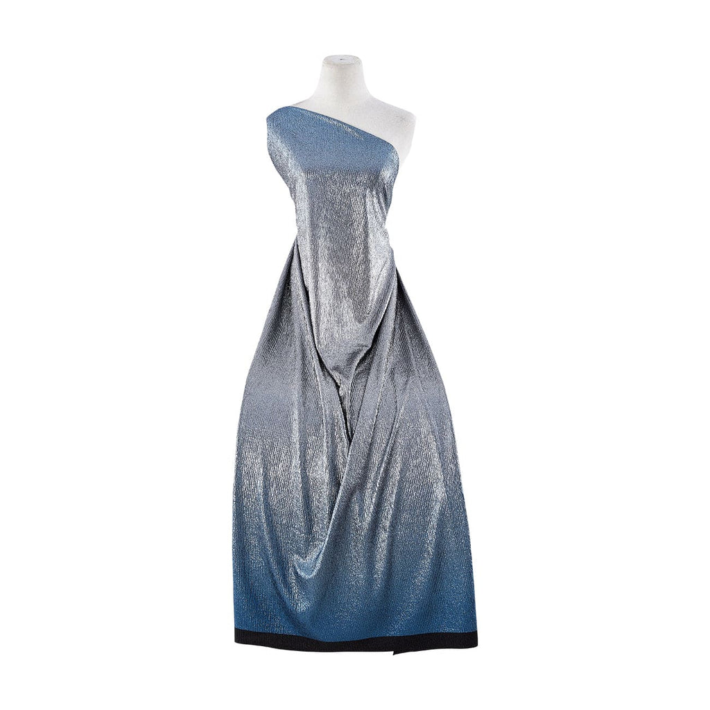 OMBRE FOIL KNIT  | 21973 BLUE #3 - Zelouf Fabrics