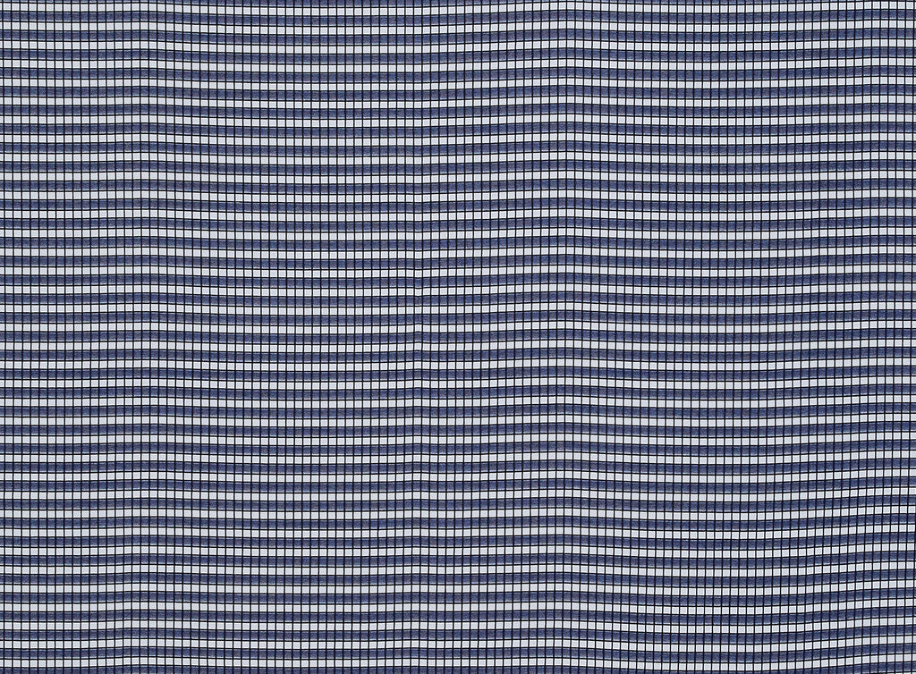 NAVY HONOR | 22022 - WAFFLE STRIPE ORGANZA - Zelouf Fabrics