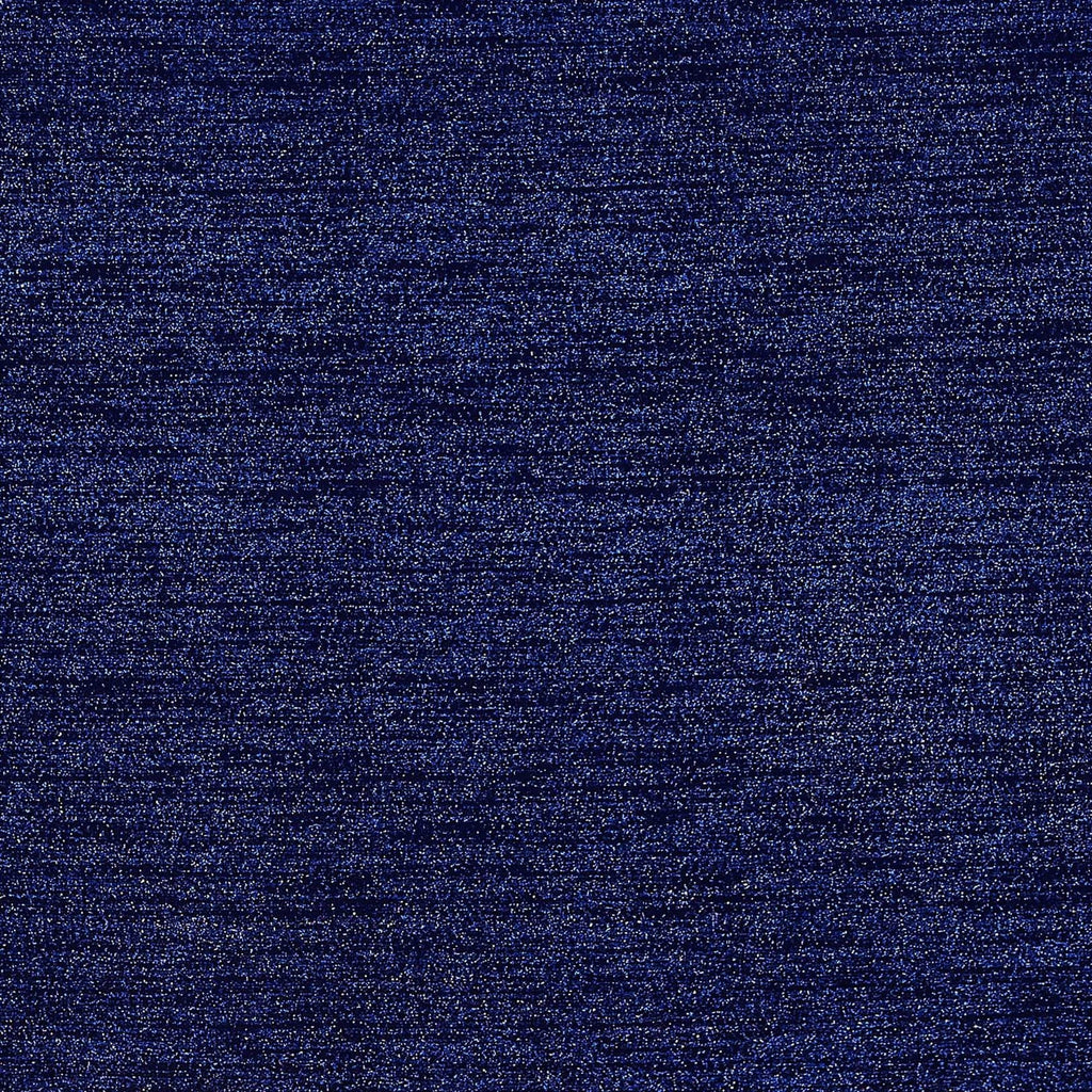 NAVY HONOR/NAVY | 22028-BLUE - GLITTER ON KNIT - Zelouf Fabrics