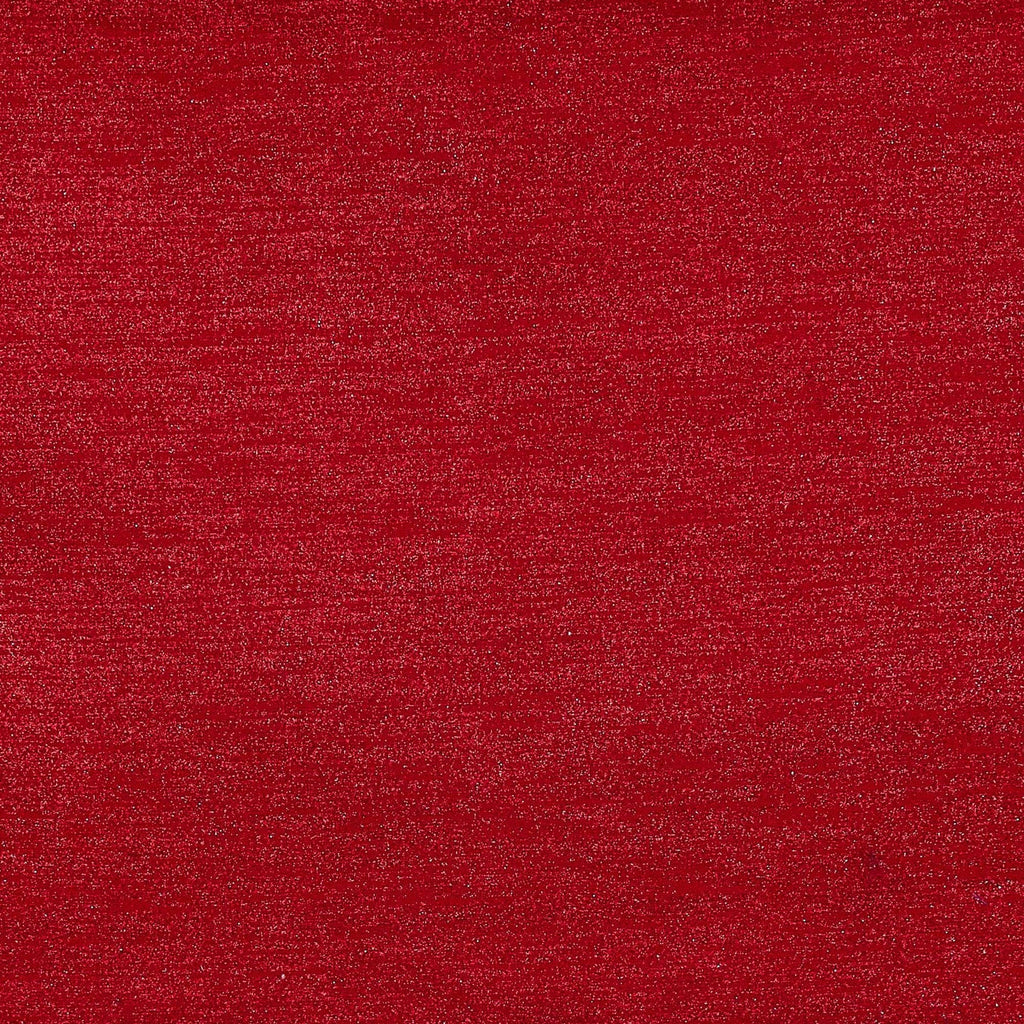 SCARLET/RED | 22028-RED - GLITTER ON KNIT - Zelouf Fabrics