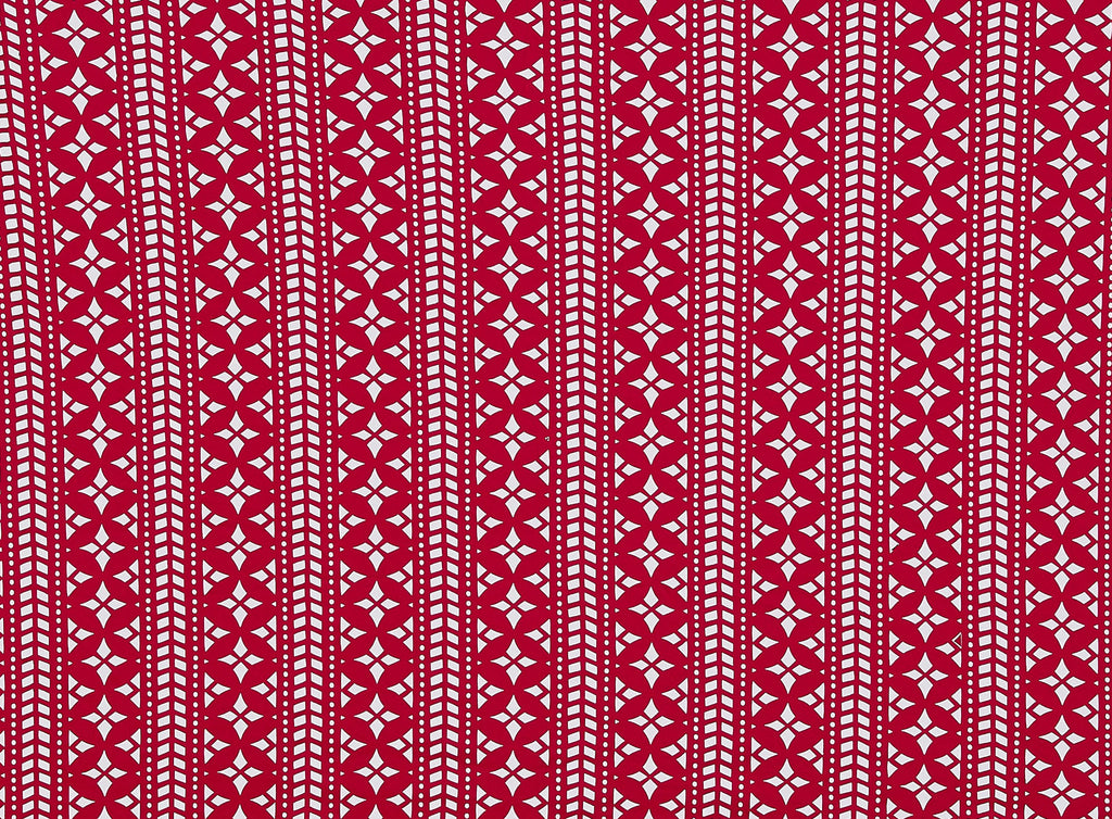 CERISE | 22065 - LASER CUT TECHNO [O9465] - Zelouf Fabrics