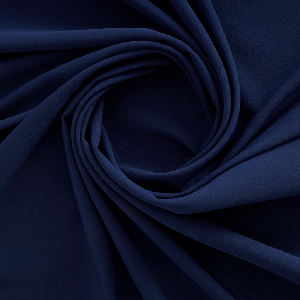 HEAVY LAGUNA SCUBA | 23215 NAVY DELIGHT - Zelouf Fabrics