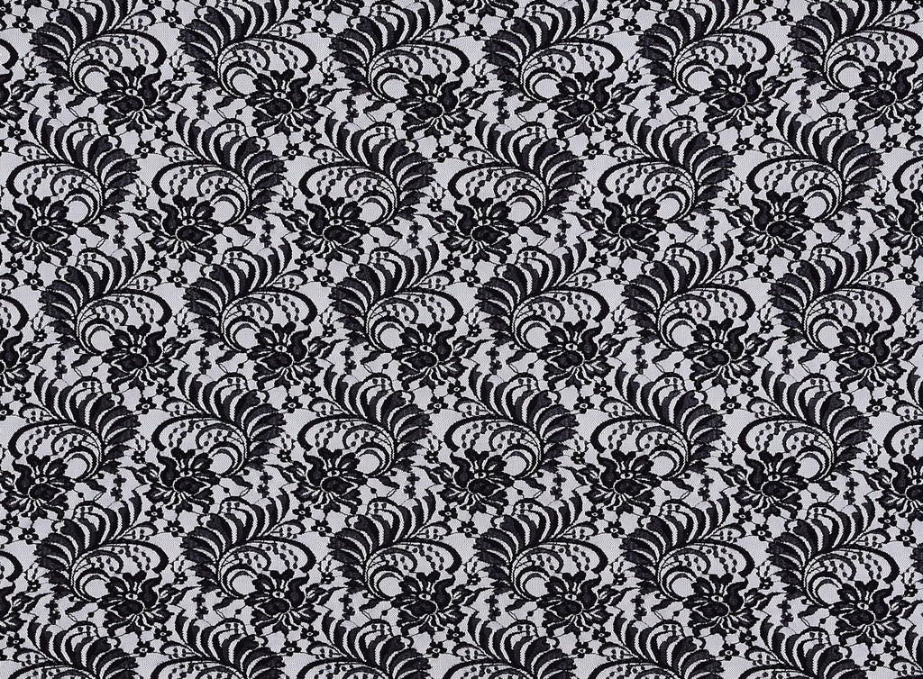 BLACK | 22161 - MAYA LACE - Zelouf Fabrics
