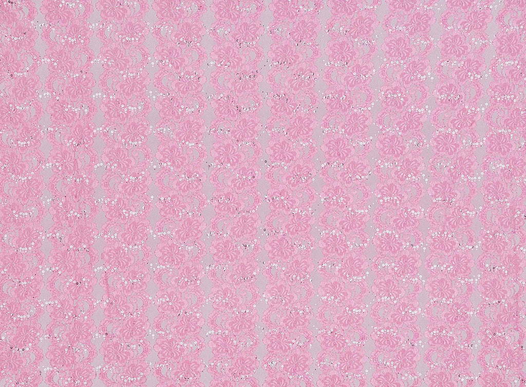 GRACEFUL ROSE | 22236 - SASSY LACE W/SEQUINS - Zelouf Fabrics