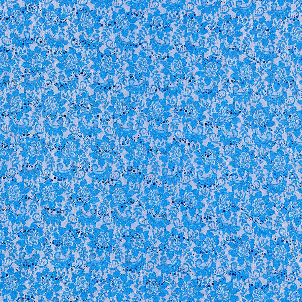 ADORED TRANS GLITTER LACE  | 22243-TRANSGLIT BLUEBERRY SUGAR - Zelouf Fabrics