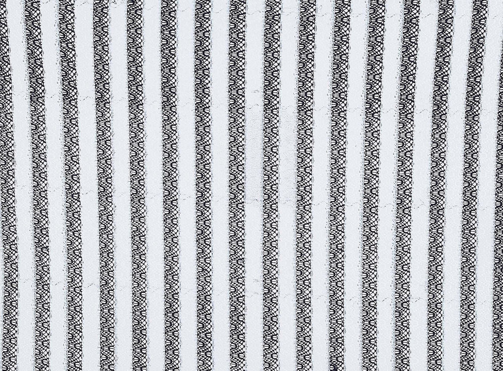 WHITE/RADIANT NAVY | 22280 - CAMILLE 2 TONE LACE - Zelouf Fabrics