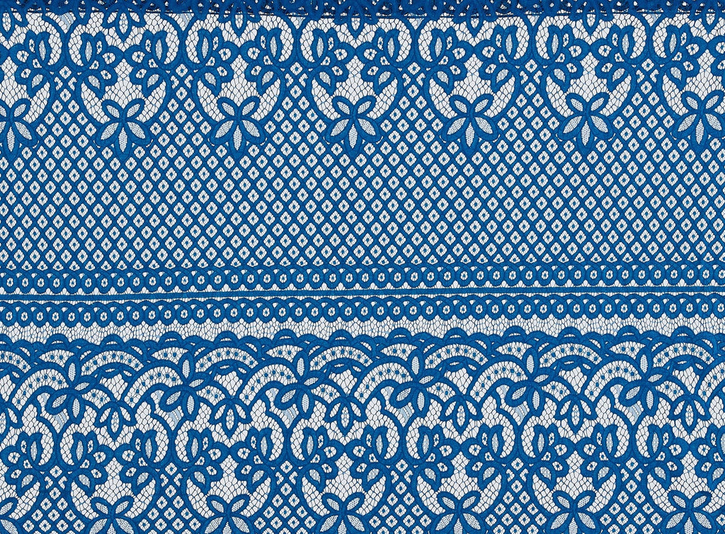 PEACOCK OBSESSION | 22313 - JO FLORAL LACE - Zelouf Fabrics