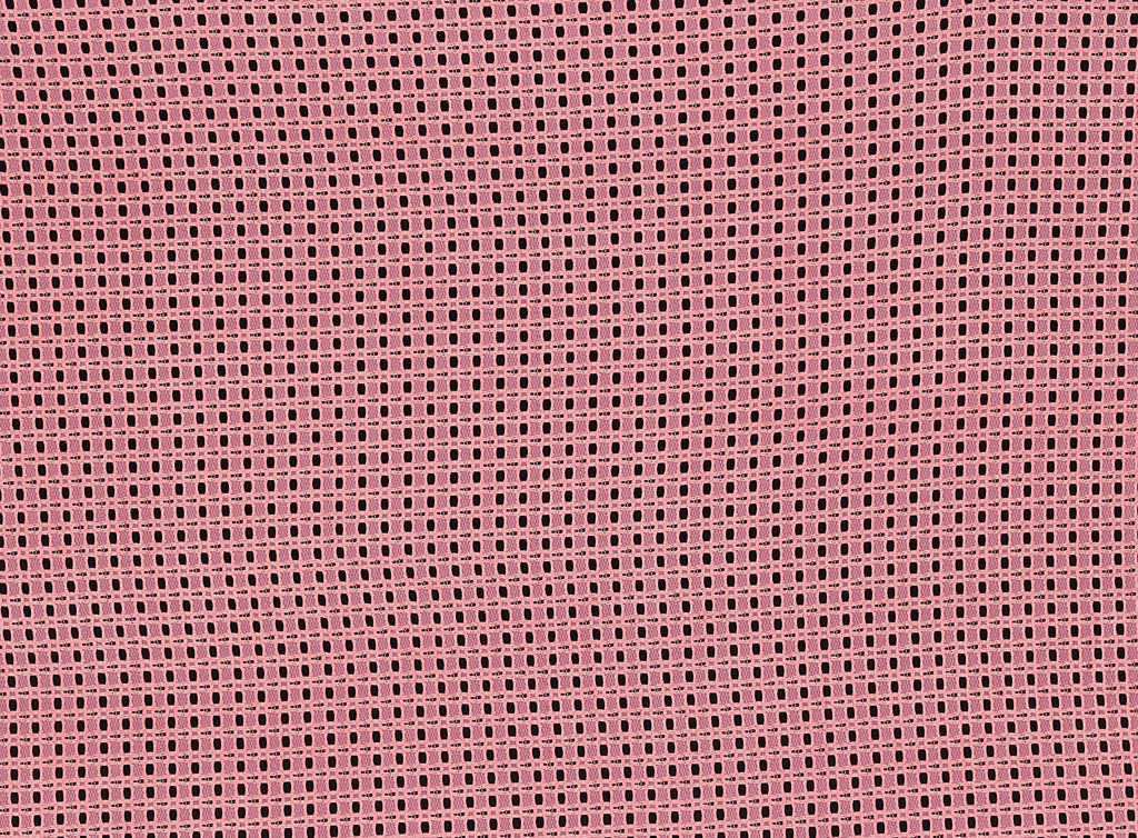 CORAL GLOW | 22392-FOIL - GALLERY SQUARE LACE W/FOGGY FOIL - Zelouf Fabrics