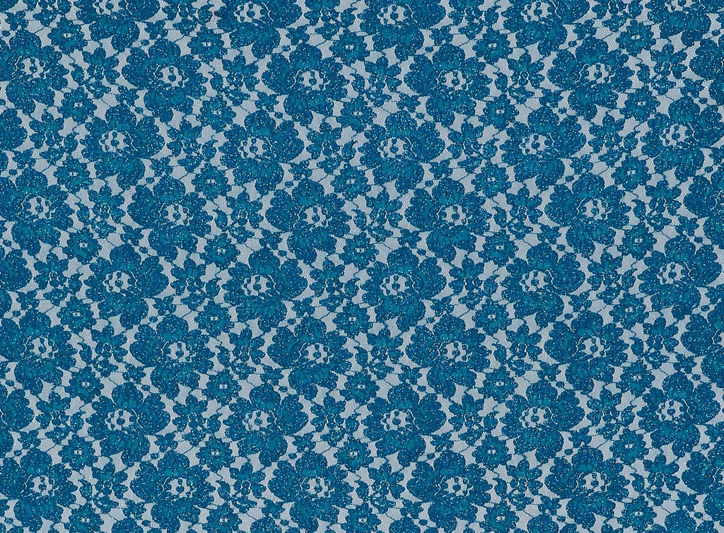 HARBOR FLORAL LACE W/DTM GLITTER  | 22488-GLT  - Zelouf Fabrics