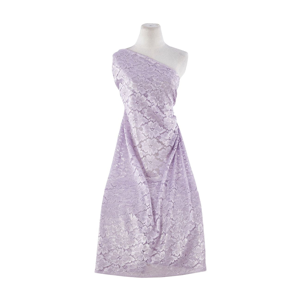 MYSTICAL LILAC/GOLD | 22526 - MALIA FOIL LACE - Zelouf Fabrics