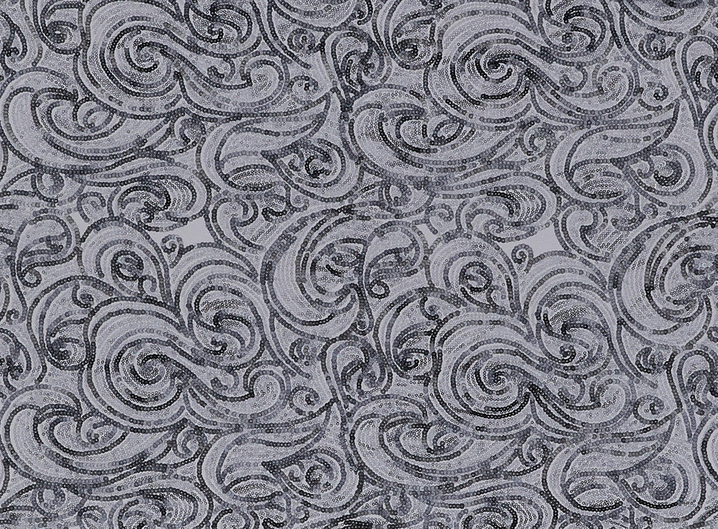 FIERCE SEQUINS ON MESH  | 22574  - Zelouf Fabrics