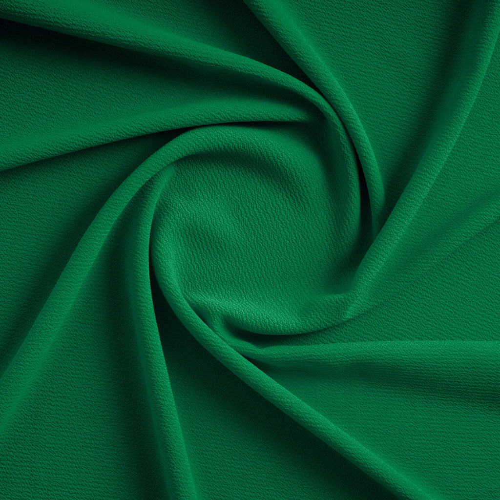 BRILLIANT GREEN | 22595 - HILTON CREPE - Zelouf Fabrics