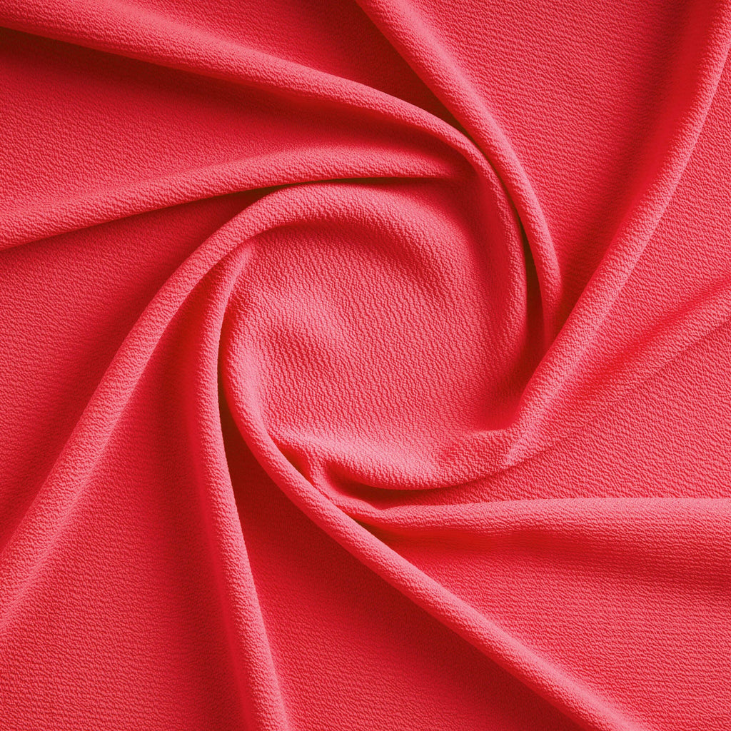 DAZZLING CERISE | 22595 - HILTON CREPE - Zelouf Fabrics