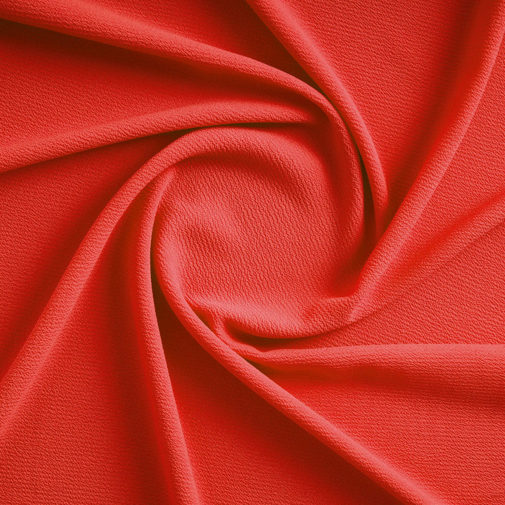 DAZZLING ORANGE | 22595 - HILTON CREPE - Zelouf Fabrics