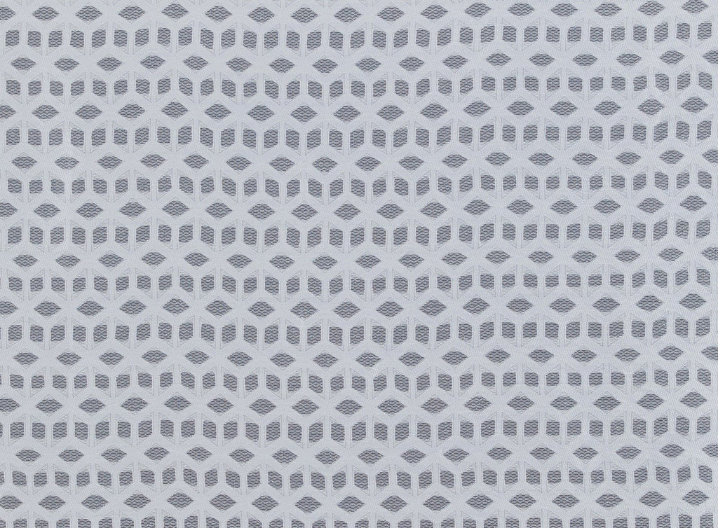 WHITE | 22620-SOLID - STRIPE BURNOUT ORGANZA - Zelouf Fabrics