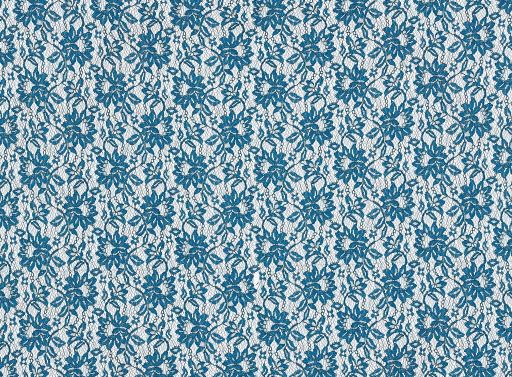 TEAL HONOR | 22680 - CARLY FLOWER LACE - Zelouf Fabrics