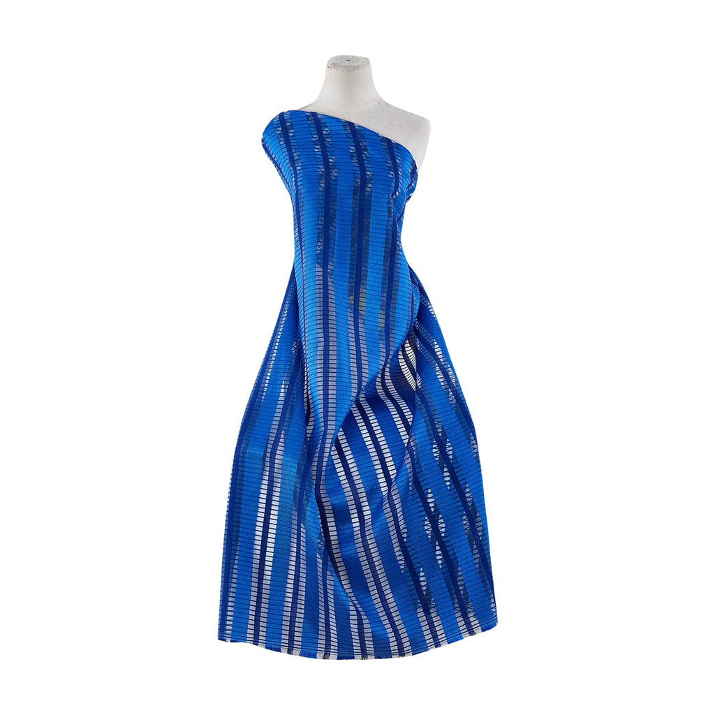BEYOND WAFFLE ORGANZA  | 22689 BLUE - Zelouf Fabrics