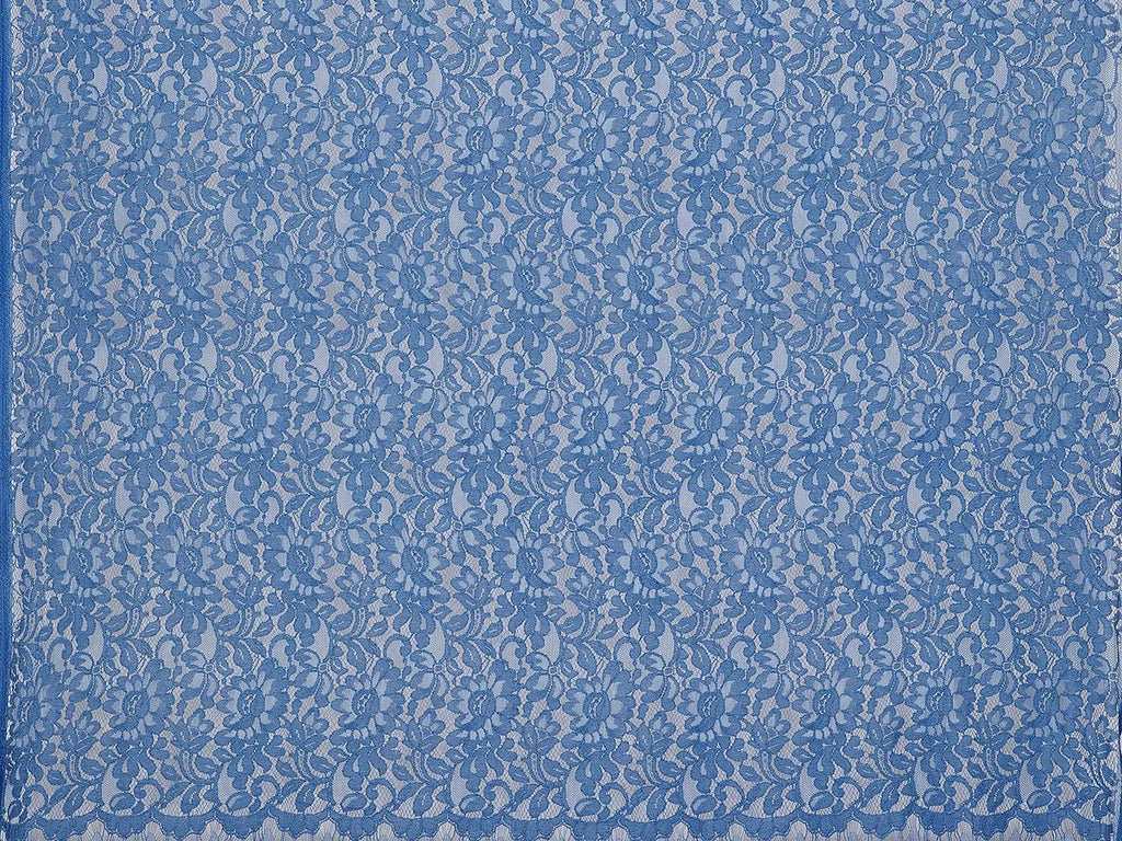 ELEGANT RIVER | 22715-BLUE - SAINT LACE [1 3/4 YRD PANEL] - Zelouf Fabrics