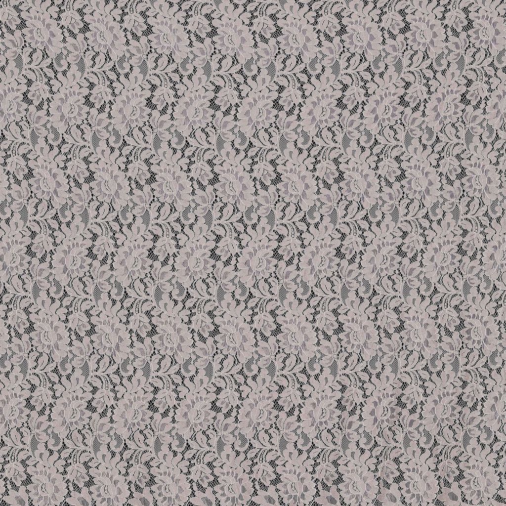 LT TAUPE/IVORY | 22715-WHITE - SAINT LACE [1 3/4 YRD PANEL] - Zelouf Fabrics