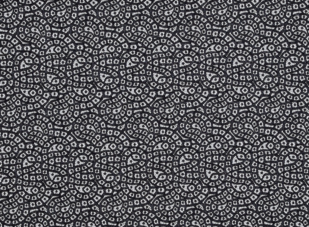 PAISLEY DOT LACE [1 1/2 Panel]  | 22788  - Zelouf Fabrics