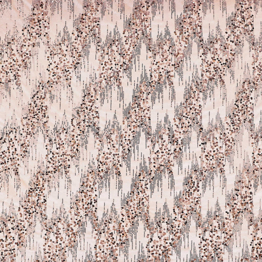 OBSESS SEQUIN ON VELVET  | 22816 BEYOND BLUSH - Zelouf Fabrics