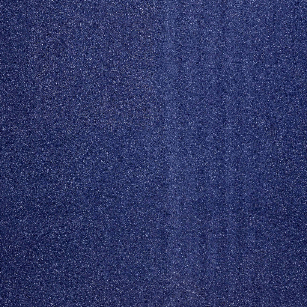 NAVY BLISS | 22870-GLITTER-BLUE - DOLL METALLIC KNIT GLITTER - Zelouf Fabrics