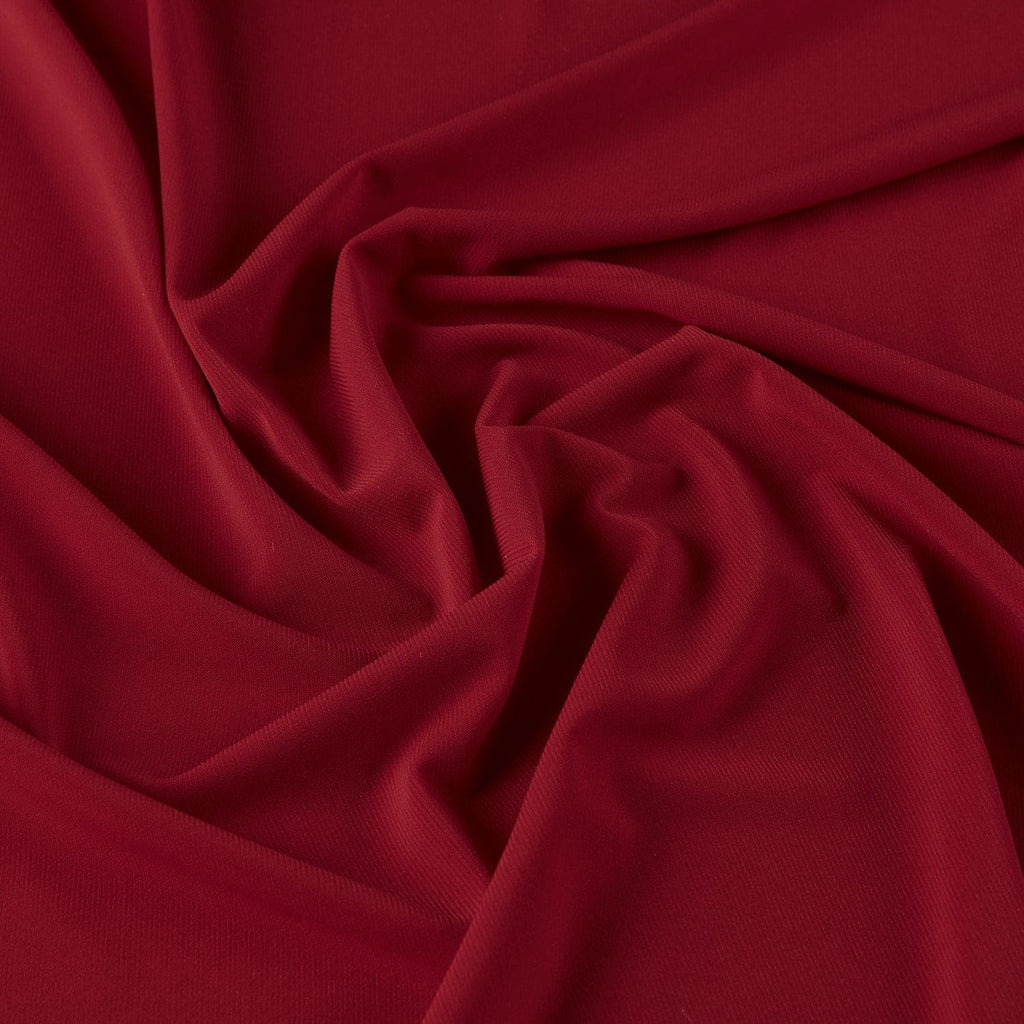 HEAVY ITY JERSEY KNIT | 2298 RED - Zelouf Fabrics