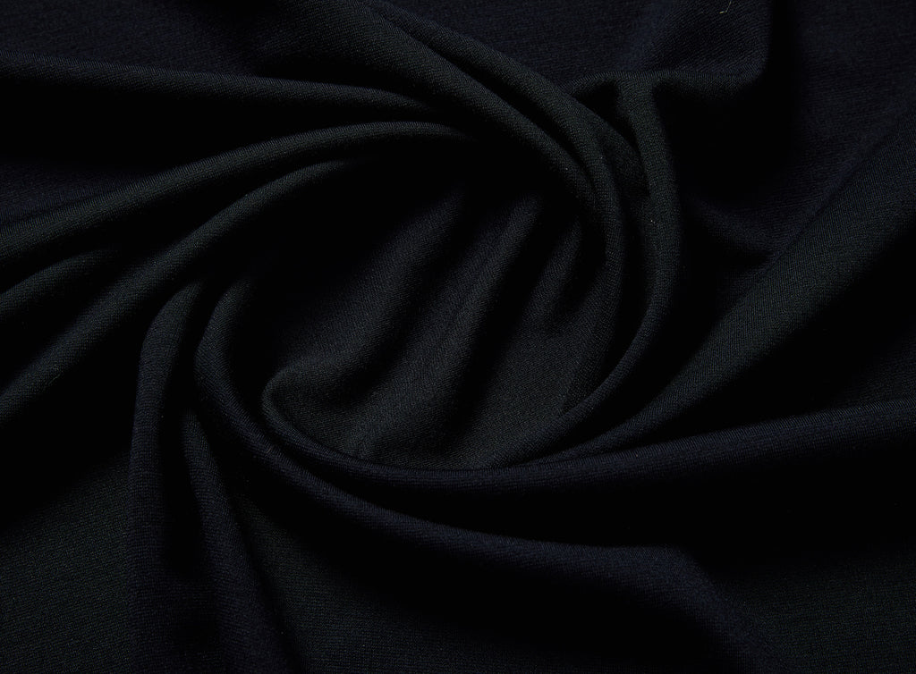 SUPER PONTE  | 23002 BLACK - Zelouf Fabrics