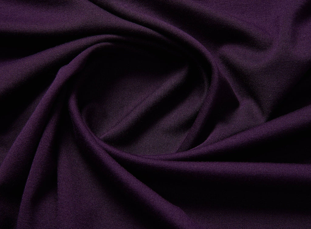SUPER PONTE  | 23002 EGGPLANT - Zelouf Fabrics