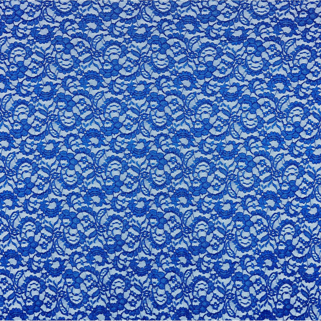 BRILLIANT COBAL | 23073-GLITTER-BLUE - RAVIE GLITTER LACE - Zelouf Fabrics