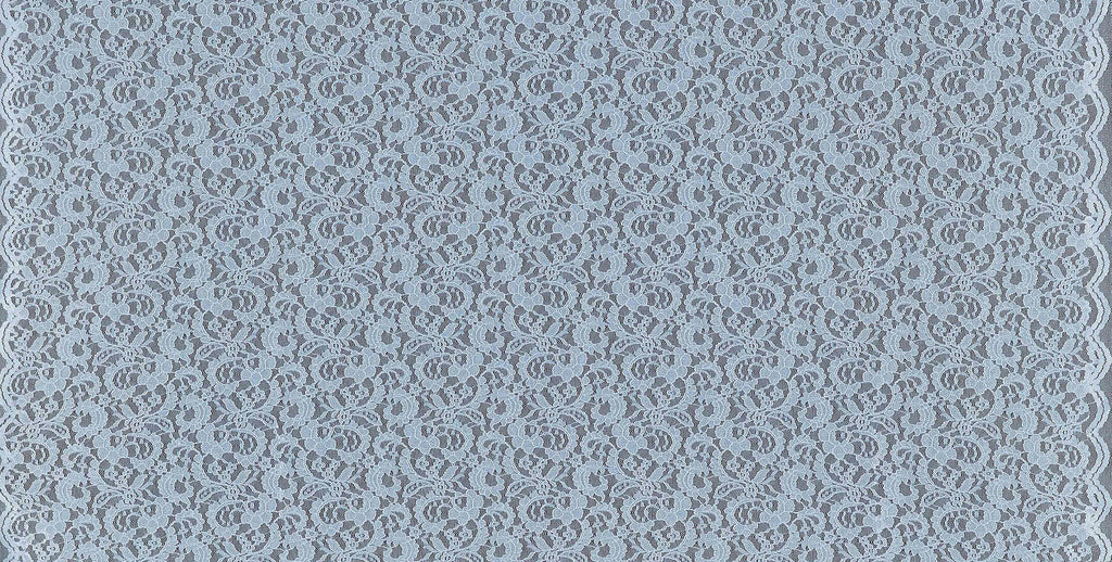 SERENE BLUE | 23073-HOLGLT - RAVIE HOLO GLITTER SCALLOP LACE -  Zelouf Fabrics