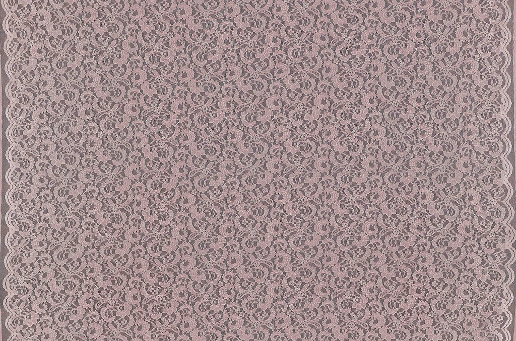 SERENE BLUSH | 23073-HOLGLT - RAVIE HOLO GLITTER SCALLOP LACE -  Zelouf Fabrics