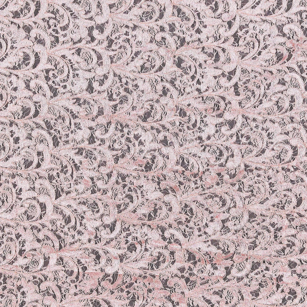 PEACH COMBO | 23080 - WESTON FLORAL EMBROIDERY LACE - Zelouf Fabric