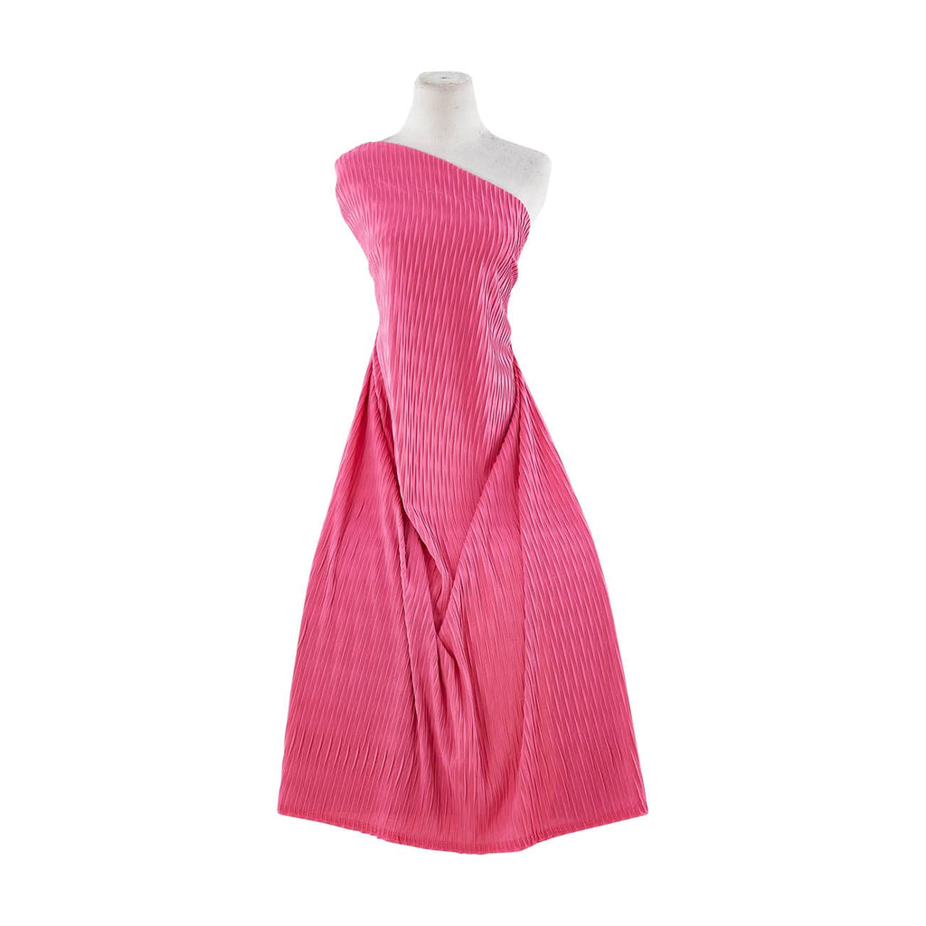 SOCIAL PLEAT STRETCH KNIT  | 23153 ESSENTIAL ROSE - Zelouf Fabrics
