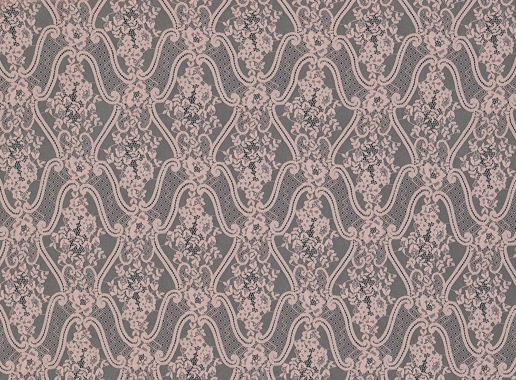 SHELL DREAM | 23154 - VINO FLORAL LACE - Zelouf Fabrics