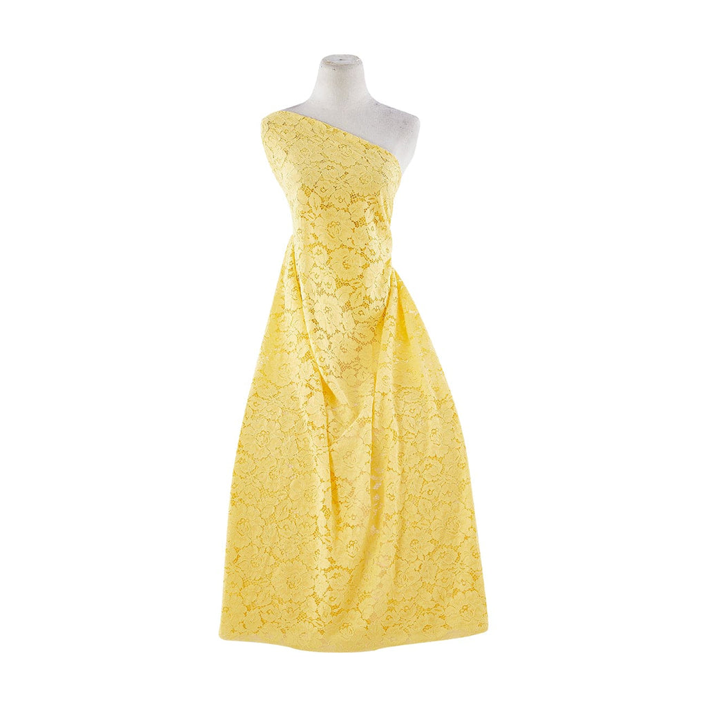 YELLOW DREAM | 23155 - EAMON FLOWER LACE - Zelouf Fabrics