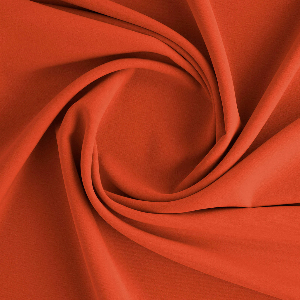 DAZZLING ORANGE | 23215-ORANGE - DOUBLE WEAVE HEAVY LAGUNA - Zelouf Fabrics