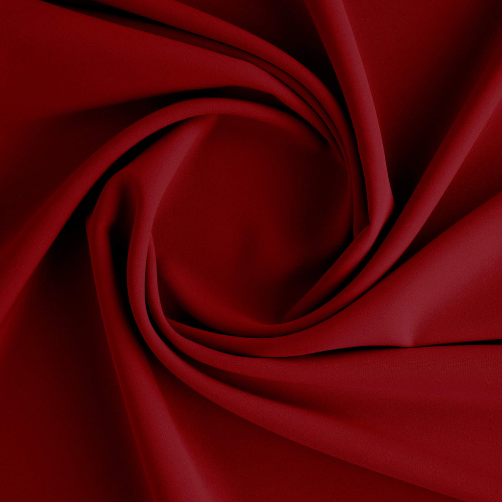 MAJESTIC SCARLE | 23215-RED - DOUBLE WEAVE HEAVY LAGUNA - Zelouf Fabrics