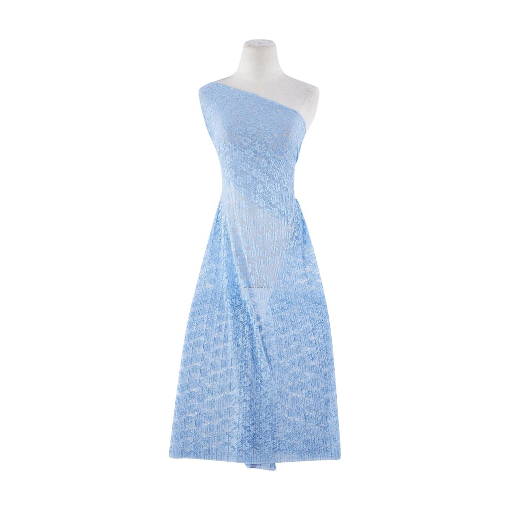 LAVENDER TEA | 23224 - PLEATED LIBERTY FLOWER LACE - Zelouf Fabrics