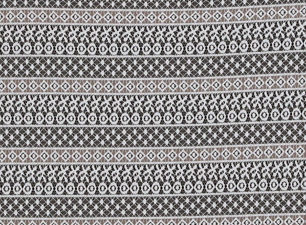 TAUPE/IVORY | 23249 - HIGHER BOND LACE - Zelouf Fabrics