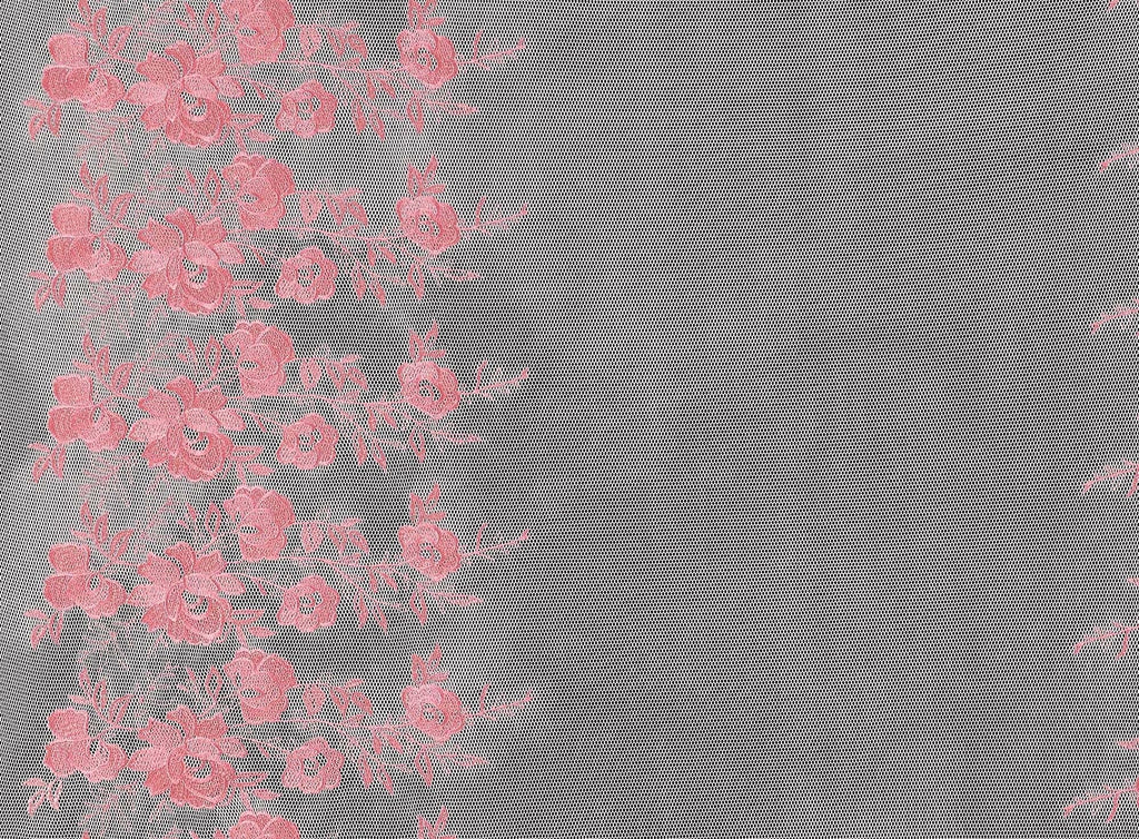 BARE FLOWERS ON 3D MESH  | 23365  - Zelouf Fabrics