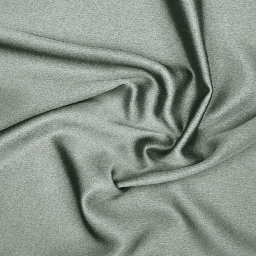 STEEL MIST | 23434-GREY - CREPE BACK SATIN - Zelouf Fabrics