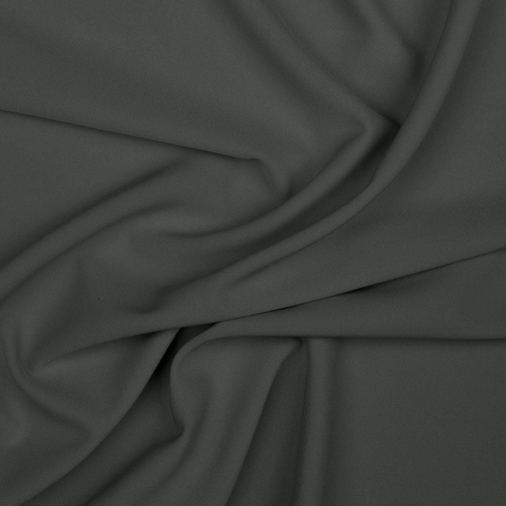 STRETCH MIKADO SATIN TWILL| 23435 ENCHANTED SMOKE - Zelouf Fabrics