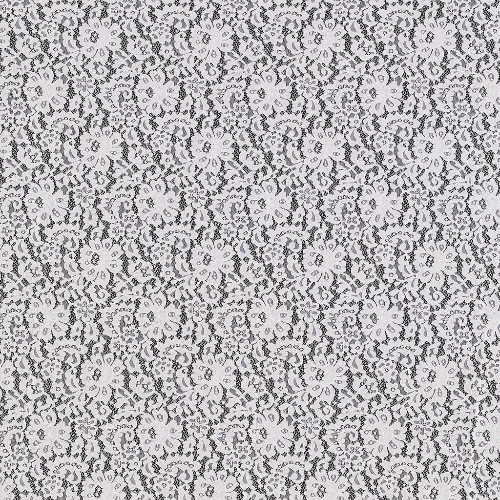 ECRU MIST | 23450-NEUTRAL - STONY FLORAL LACE [1.25YRD PER PANEL] - Zelouf Fabric