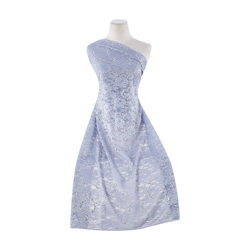 CHAMBRAY MUSE | 23549 - ONESA FLORAL LACE W/GLITTER & TRANS - Zelouf Fabrics