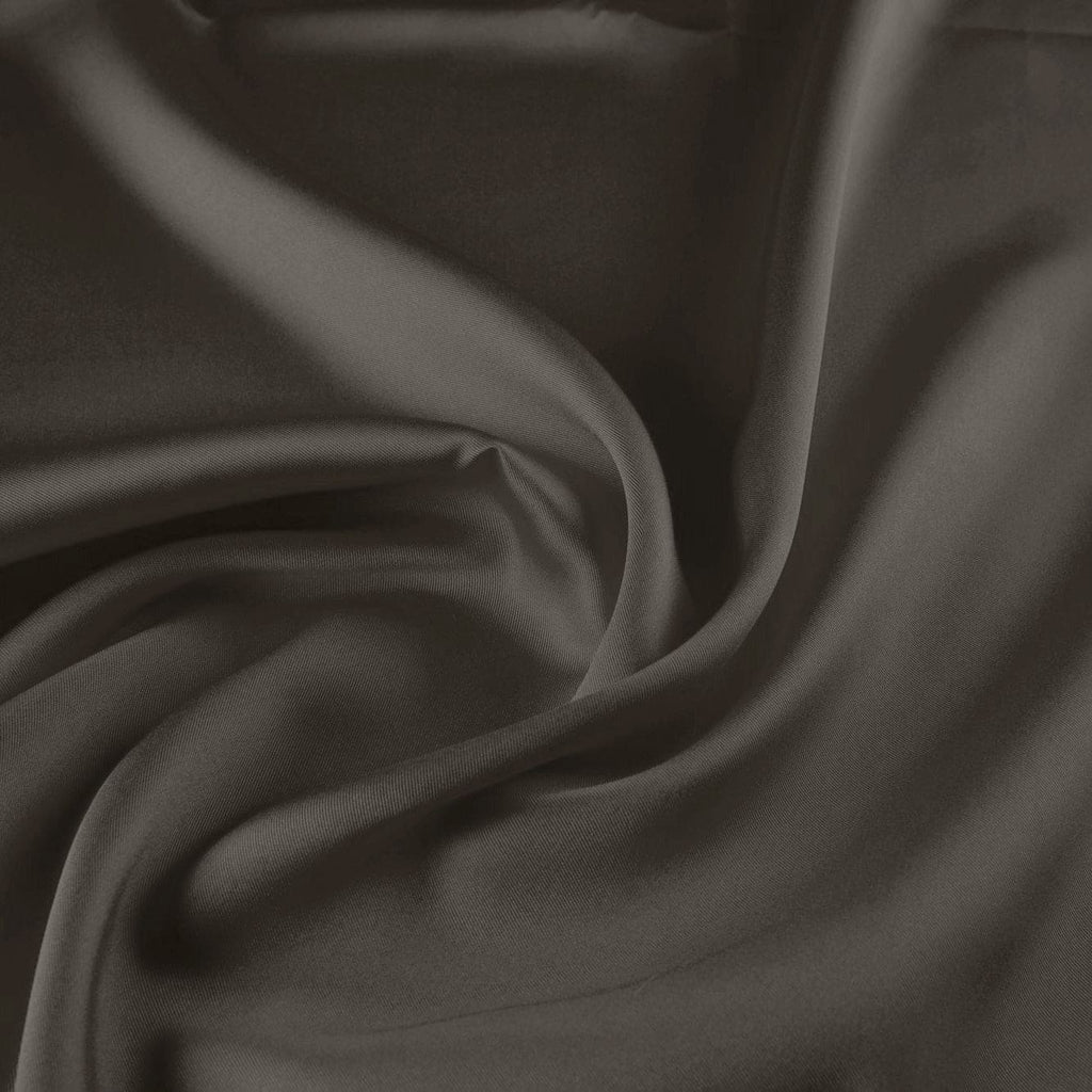 ENCHANTED TAUPE | 23595-BROWN - LOUIE SATIN TWILL - Zelouf Fabrics