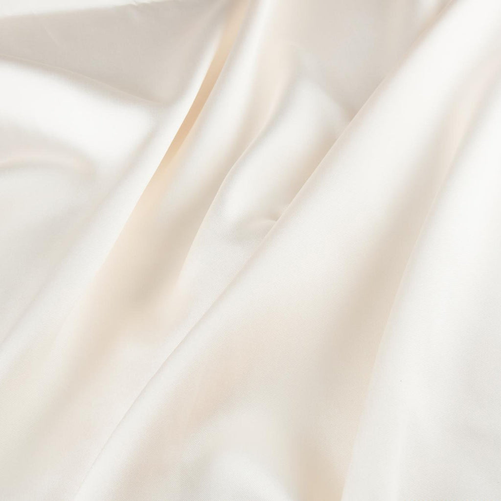 SHELL ALLURE | 23595-NEUTRAL - LOUIE SATIN TWILL - Zelouf Fabrics