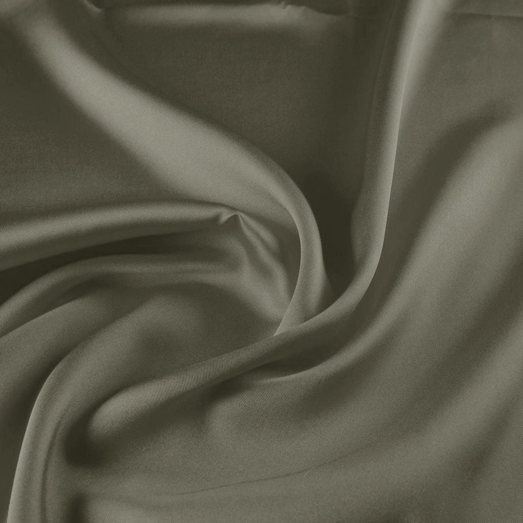 MIKADO TWILL SATIN | 23595 SILVER SHADOW - Zelouf Fabrics