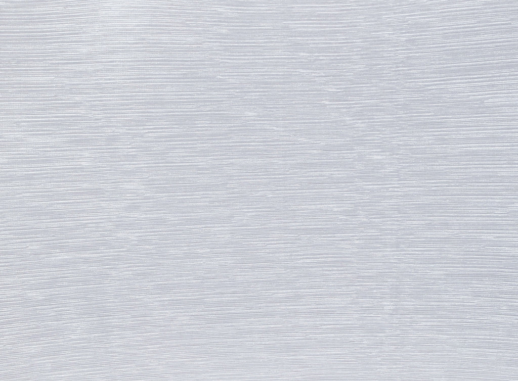 IVORY/SILVER | 23610 - BONITA PLEATED FOIL KNIT - Zelouf Fabrics