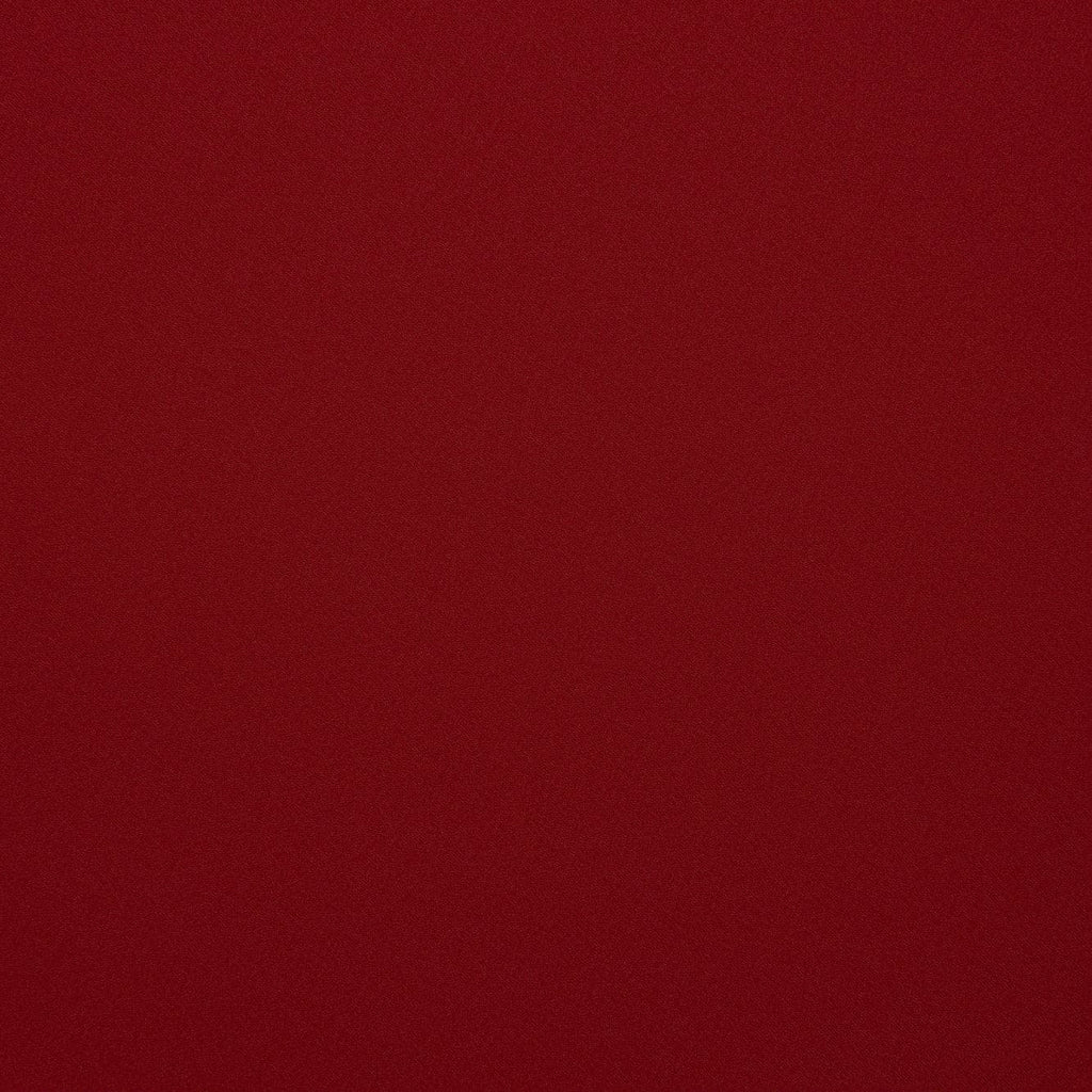 MAJESTIC SCARLET | 23628-RED - CALLER STRETCH SATIN BACK CREPE - Zelouf Fabrics